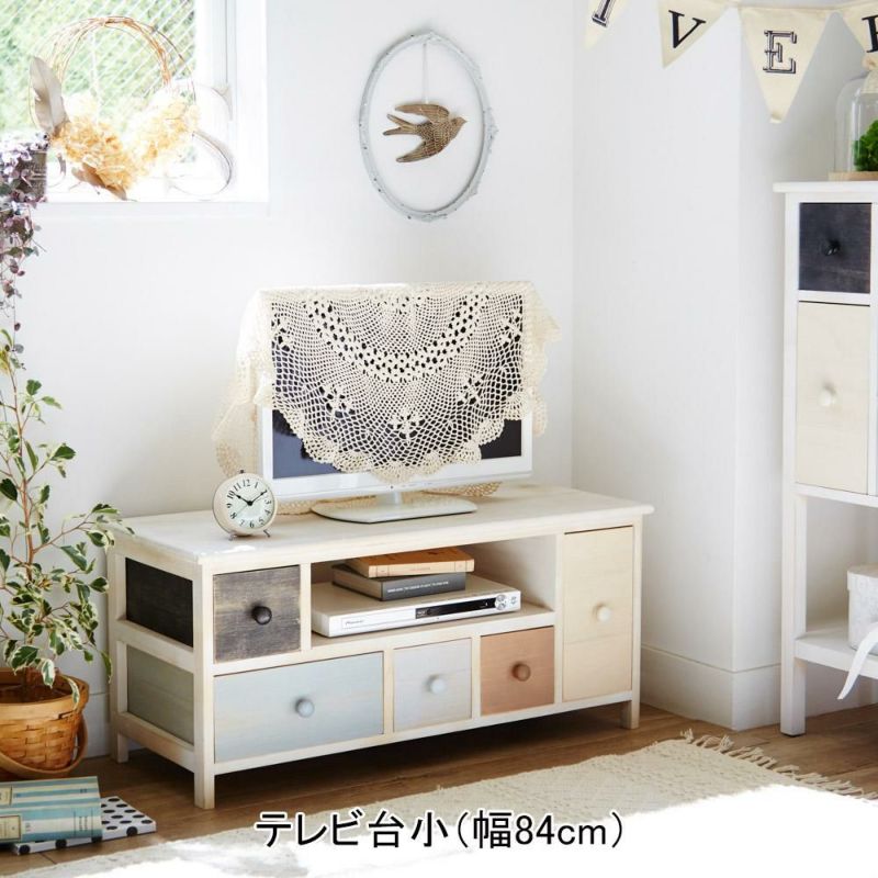 マルチカラーシリーズ家具（テレビ台小・幅８４ｃｍ） テレビ台・テレビボード 画像1