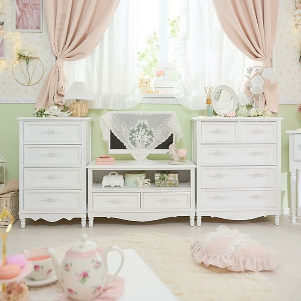 レリーフ取っ手家具シリーズ（チェスト・大） タンス・チェスト 画像14