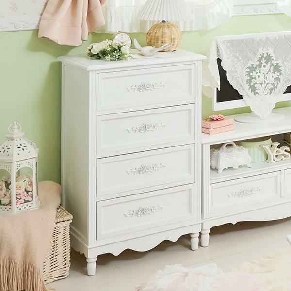 レリーフ取っ手家具シリーズ（チェスト・小） タンス・チェスト 画像4