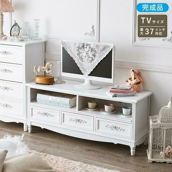 レリーフ取っ手家具シリーズ（テレビ台・大） テレビ台・テレビボード 画像3