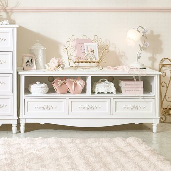 レリーフ取っ手家具シリーズ（テレビ台・大） テレビ台・テレビボード 画像4