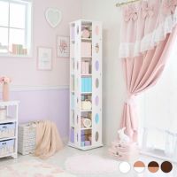 回転コミックラック(B・高さ167cm) 本棚・ラック・シェルフ 画像1