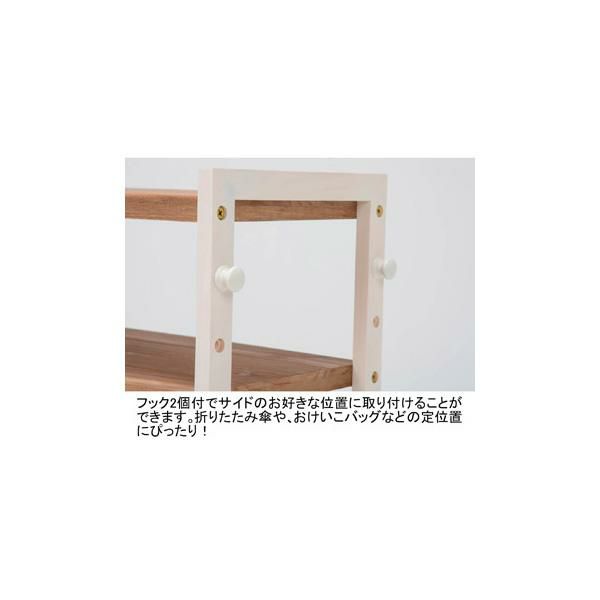 カントリー調シューズラック（Ｂ・幅６０ｃｍ・高さ９２ｃｍ） シューズラック・靴収納 画像8