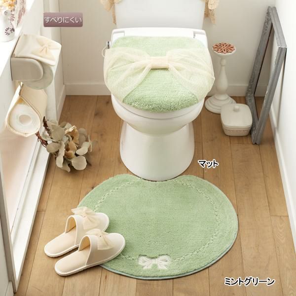 トイレマット トイレファブリック かわいいお姫様系インテリア家具 雑貨の通販 ロマプリ ロマンティックプリンセス