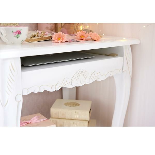 アンティーク風パソコンデスク/Noble（ノーブル）シリーズ デスク 画像6