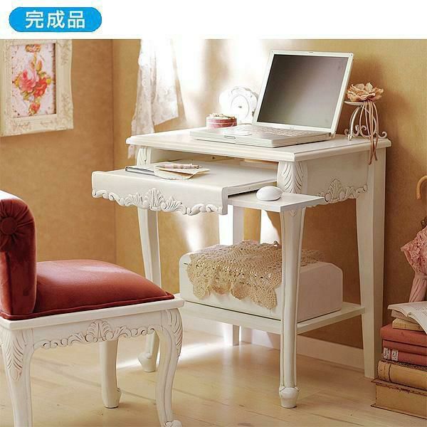 アンティーク風パソコンデスク/Noble（ノーブル）シリーズ デスク 画像8