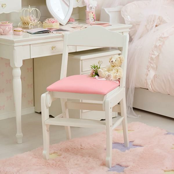 プリンセスキッズチェア パソコンチェア 画像1