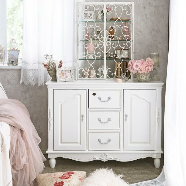 アンティーク風キャビネット/Soleil(ソレイユ) キャビネット 画像8