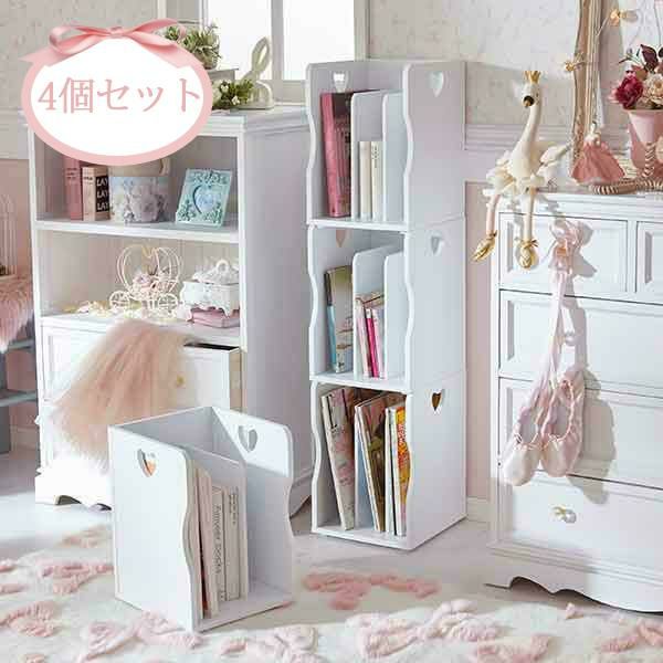 本棚 ラック シェルフ かわいいお姫様系インテリア家具 雑貨の通販 ロマプリ ロマンティックプリンセス