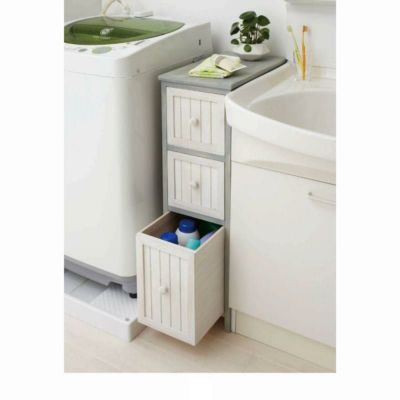 【直送】ランドリーすき間チェスト(幅２０ｃｍ）