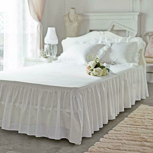 かわいいベッドスカート ベッドシーツの通販 ロマプリ ロマンティックプリンセス