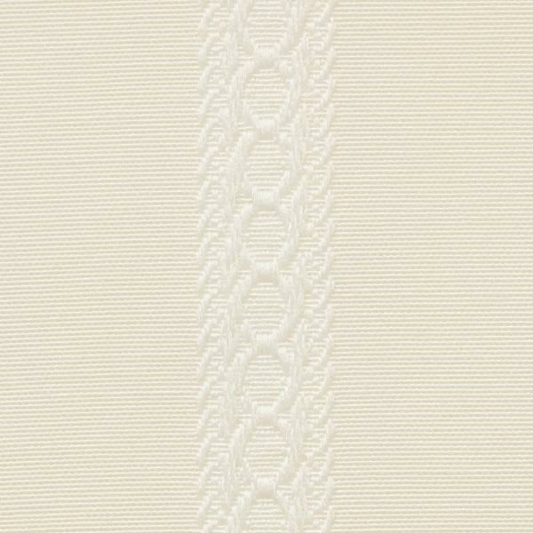 リボンテープ調ジャガードカーテン（アイボリー・幅１００ｃｍ×丈１００～１１８ｃｍ・２枚組） オーダーカーテン（遮光なし） 画像3