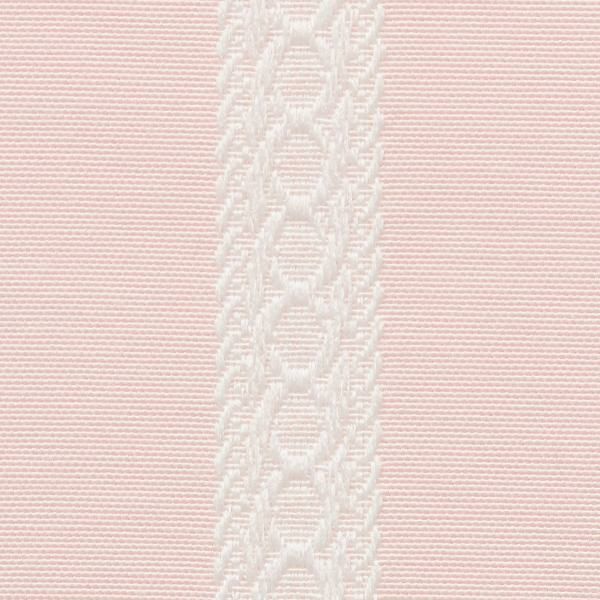 リボンテープ調ジャガードカーテン（ピンク・幅２００ｃｍ×丈２４０～２６０ｃｍ・１枚） オーダーカーテン（遮光なし） 画像3