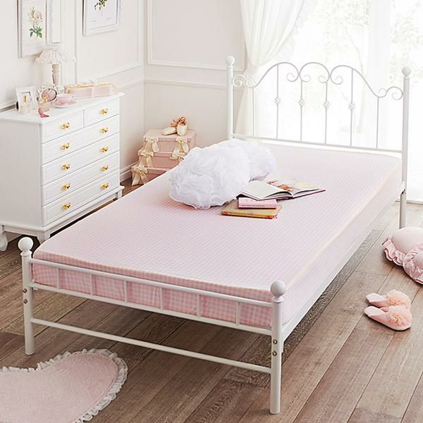 お届けグループC】【直送】プリンセスアイアンベッド(本体のみ  