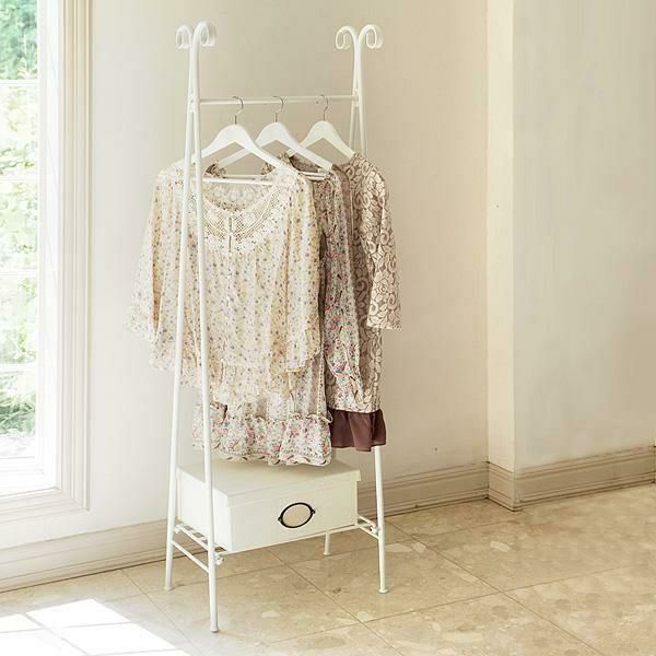 スリムアイアンハンガーラック ハンガーラック・パイプハンガー 画像5