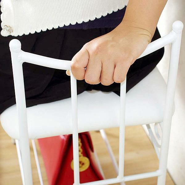 アイアンエントランスチェアB シューズラック・靴収納 画像3