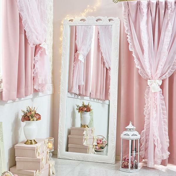 全身鏡 姿見 鏡 かわいいお姫様系インテリア家具 雑貨の通販 ロマプリ ロマンティックプリンセス