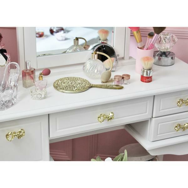 取っ手が選べる猫脚ドレッサー/Ruban(リュバン) ドレッサー・化粧台 画像6