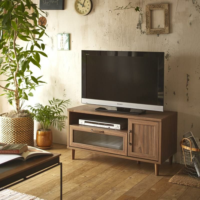 波ガラスを使用したデザインテレビ台　（幅９０ｃｍ） テレビ台・テレビボード 画像9