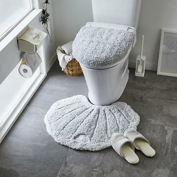 メリージェラートトイレマット／シェル トイレマット・トイレファブリック 画像9