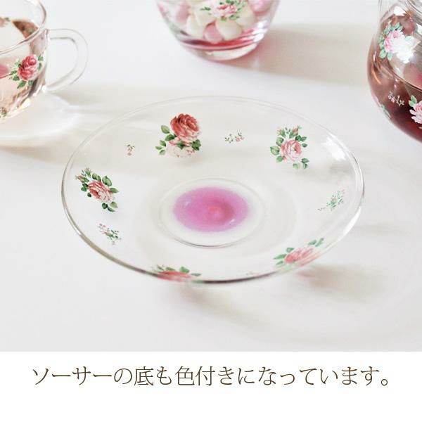 耐熱カップ&ソーサー/ロマンティックローズ カップ・マグカップ・湯呑み 画像4