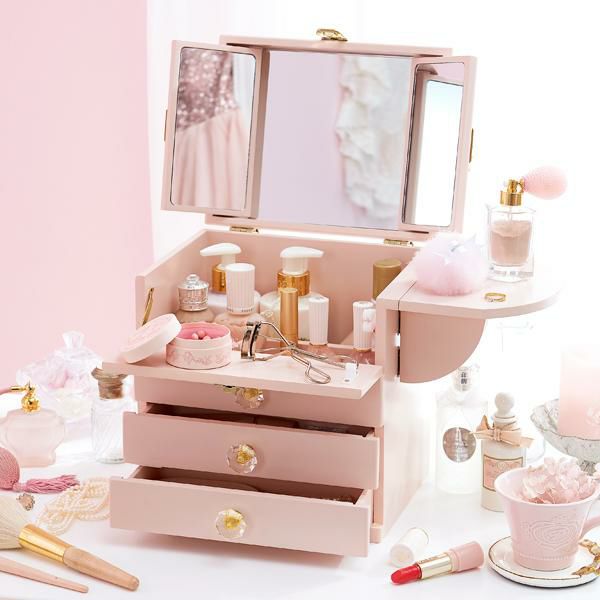 ドレッサー 化粧台 かわいいお姫様系インテリア家具 雑貨の通販 ロマプリ ロマンティックプリンセス