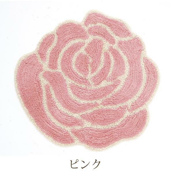 ローズフロアマット（60×60cm） 室内玄関マット 画像8