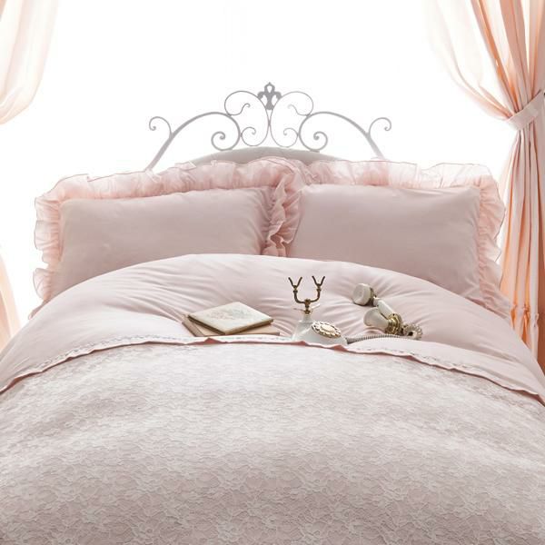 今だけポイント10倍♪ ～1/13 AM10:00まで】レースレイヤード枕カバー