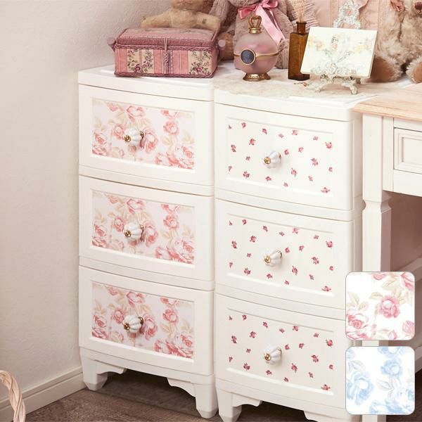 洗面所収納 かわいいお姫様系インテリア家具 雑貨の通販 ロマプリ ロマンティックプリンセス