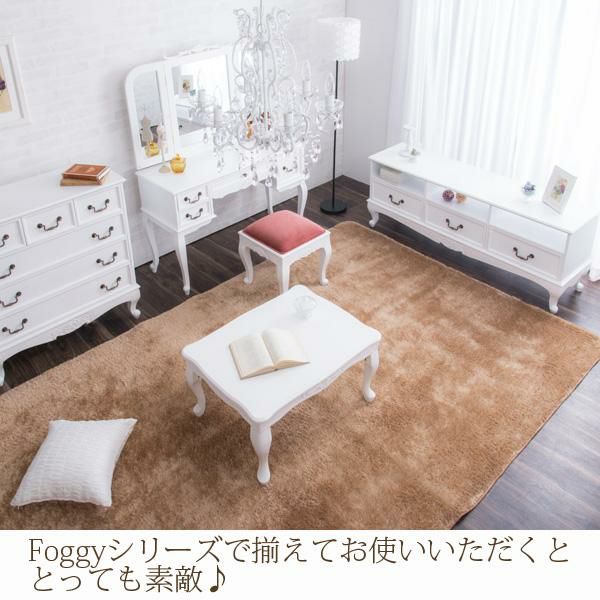 アンティーク風取っ手猫脚ドレッサーセット/Foggy(フォギー) ドレッサー・化粧台 画像7