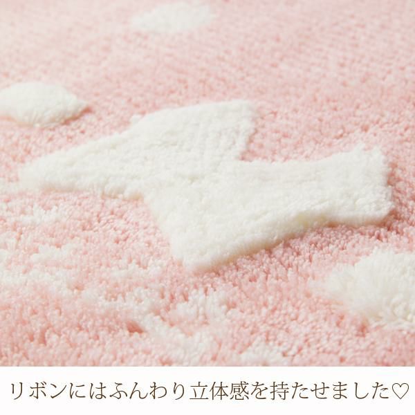 リボンドットバスマット（４５×６０ｃｍ） バスマット 画像6