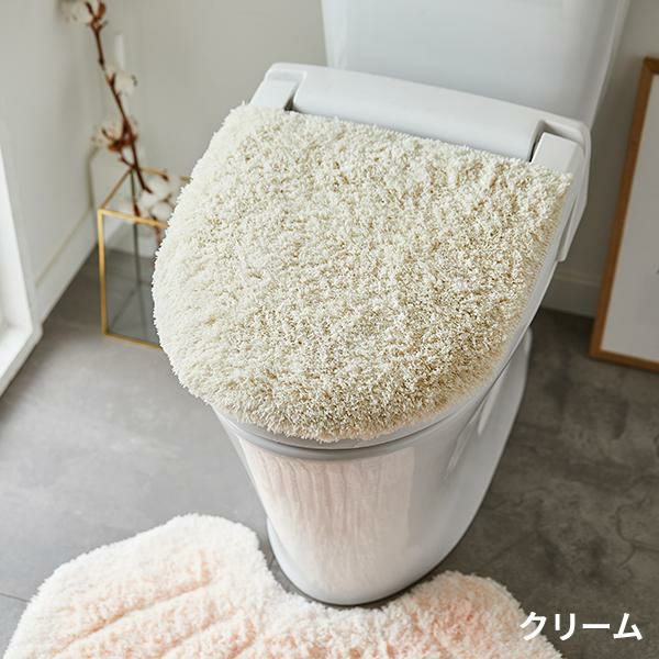 メリージェラート　らくらく兼用ふたカバー トイレカバー・便座カバー 画像3