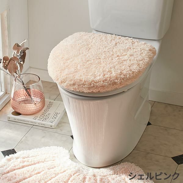 メリージェラート　らくらく兼用ふたカバー トイレカバー・便座カバー 画像4