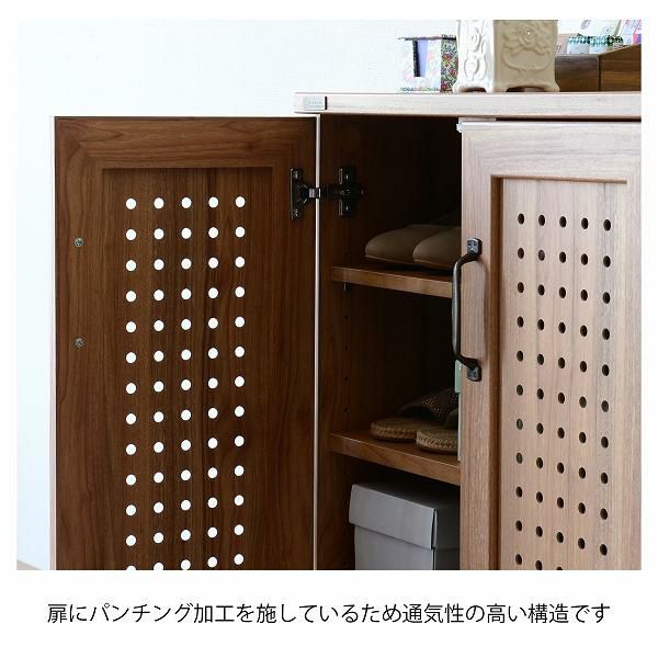 シューズボックス　幅86.9cm シューズラック・靴収納 画像8