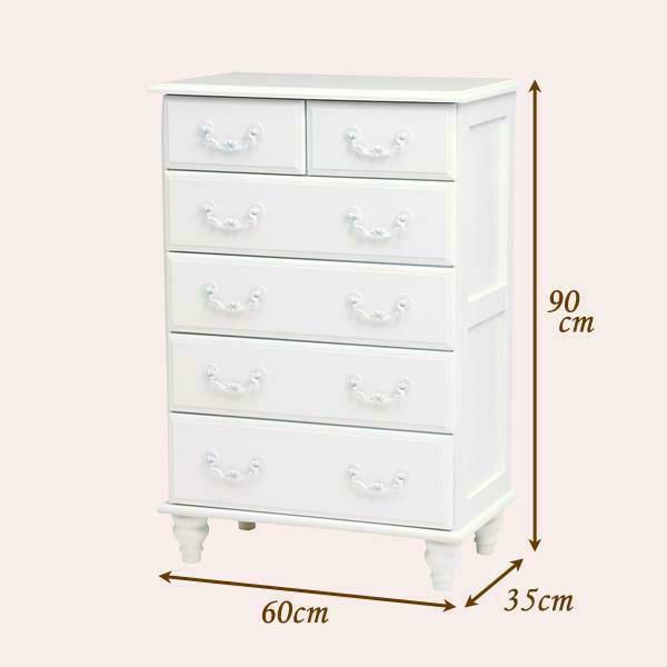 チェスト小/Blanc（ブラン） タンス・チェスト 画像4