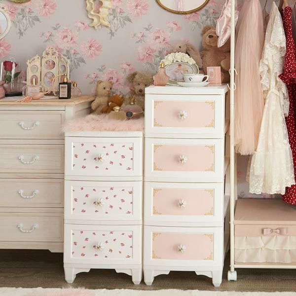 薔薇のミニチェスト 今だけポイント10倍♪ ～1/13 AM10:00まで】【直送】ドレスチェンジ