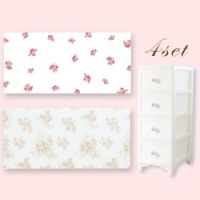 ドレスチェンジチェスト用オリジナル着せ替えシール（４枚組） インテリア装飾グッズ 画像1