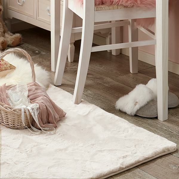 モチふわラビットタッチエコファーラグ（180×240） ラグ(長方形) 画像10