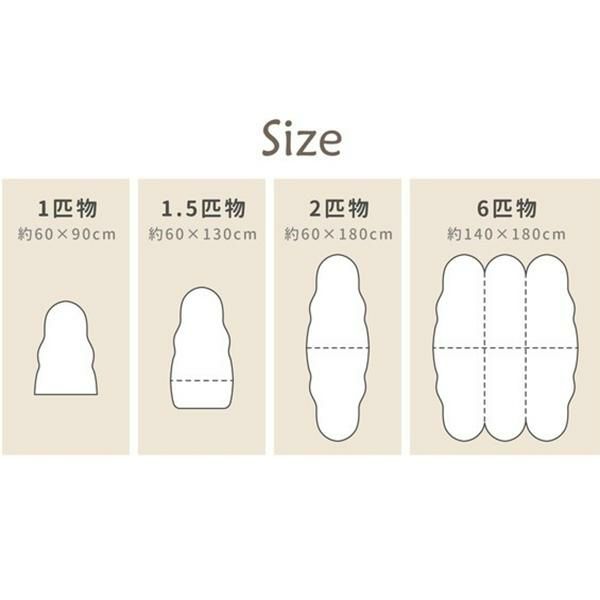 ムートンフリースラグ（60×180） ラグ(長方形) 画像3