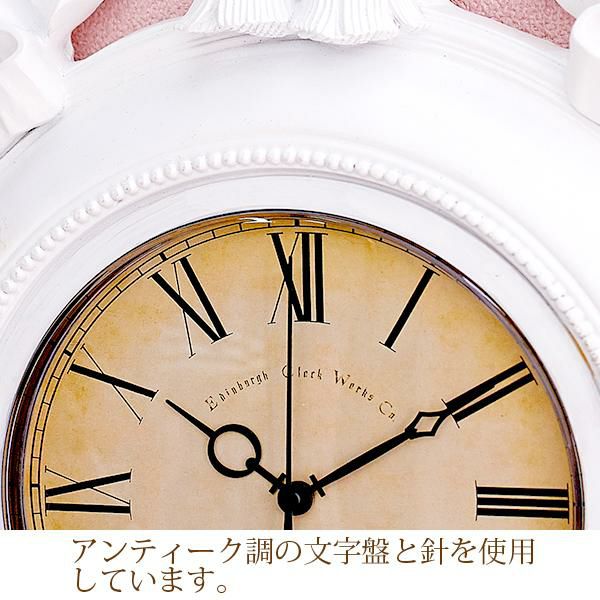 リボンウォールクロック 掛け時計 画像6