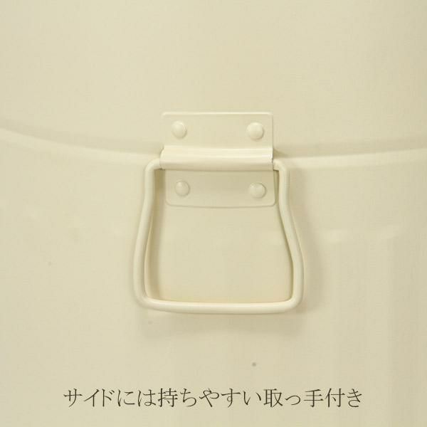 ラウンドペダルダストボックス(３０L) 筒型 画像4