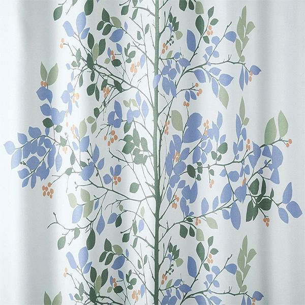 北欧調ツリー柄遮光カーテン（１００×１７８・１枚） 遮光カーテン 画像2