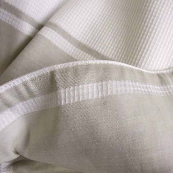 ワッフル&ツイル織り枕カバー（M・43×63cm用）Chic stripe/Fab the Home（ファブザホーム） 枕カバー・ピローケース 画像4