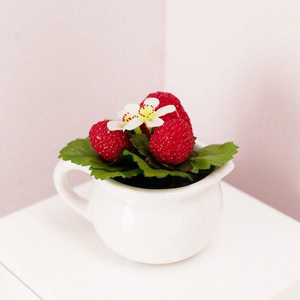 グリーンピッチャーPS（ストロベリー） インテリア装飾グッズ 画像1