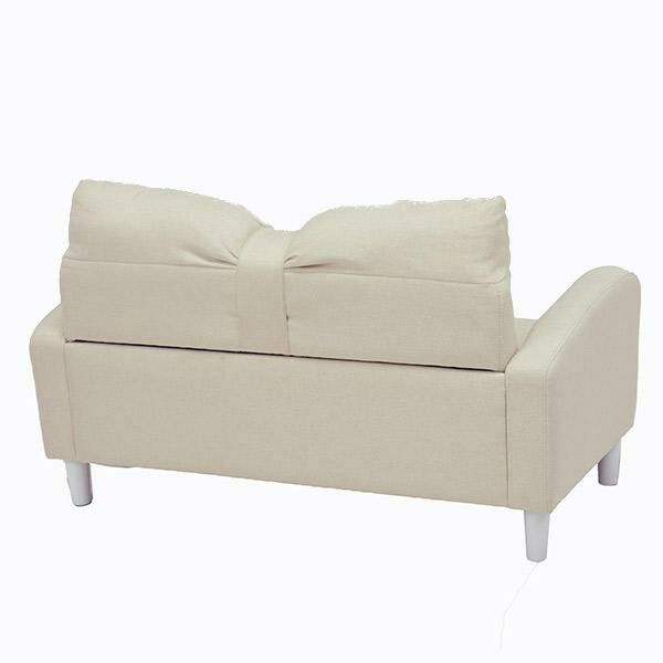 リボンソファー（脚付） 2人掛けソファ― 画像10