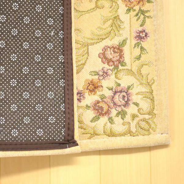 ゴブラン織りマット（ローズ） 室内玄関マット 画像11