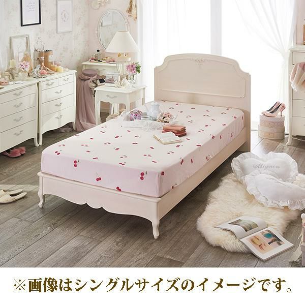 ベッド(セミダブル・本体のみ）/ジャルダン すのこベッド 画像8