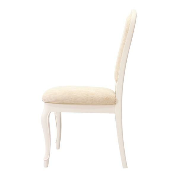 チェア（ファブリックバック）/ジャルダン ダイニングチェア 画像9