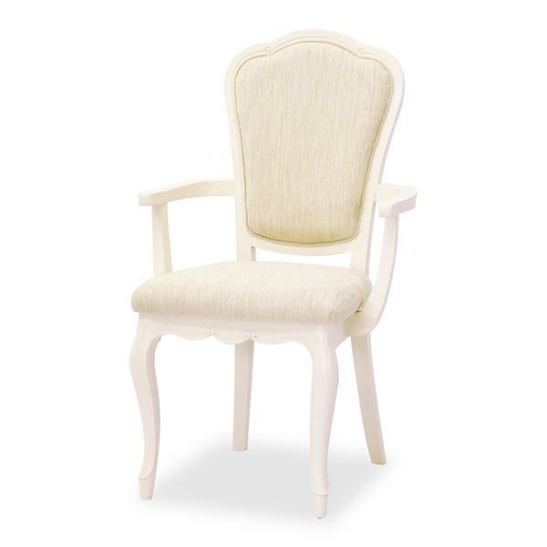 アームチェア（ファブリックバック）/ジャルダン ダイニングチェア 画像1