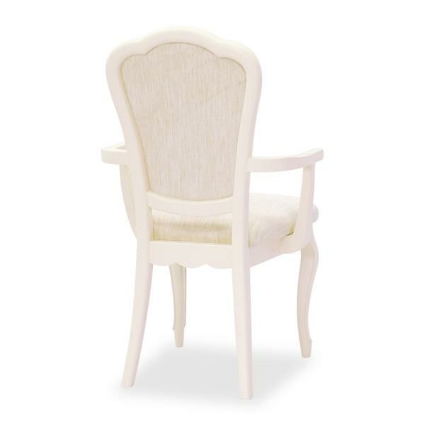 アームチェア（ファブリックバック）/ジャルダン ダイニングチェア 画像10